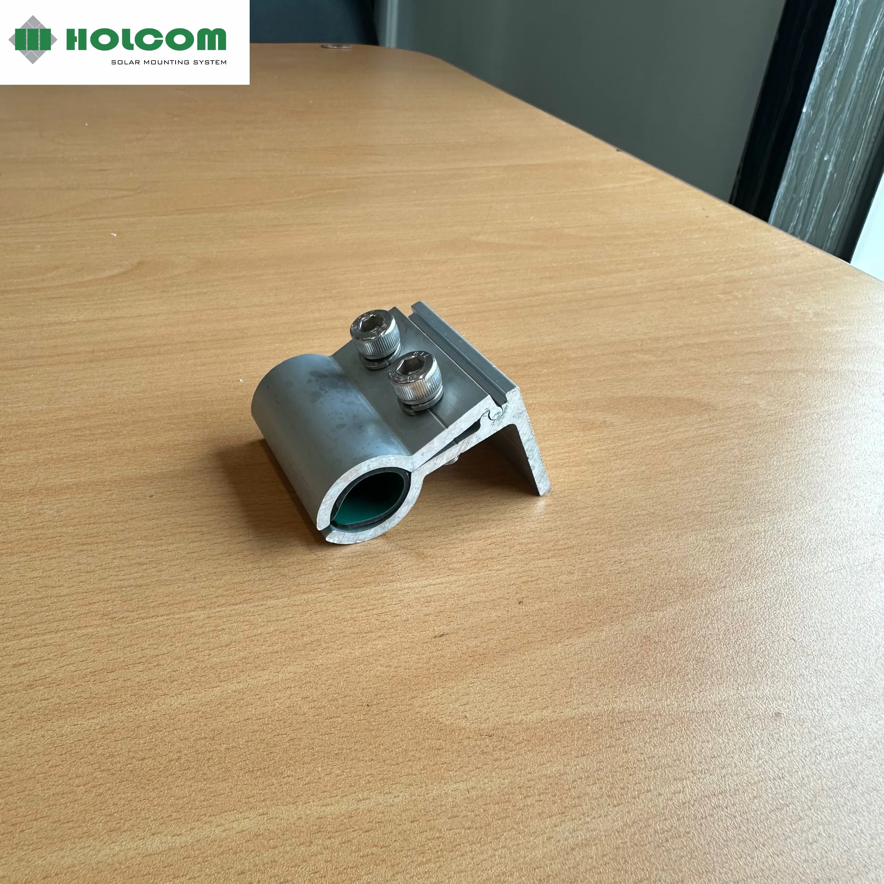 High Quality Anodized Aluminum 6005-T6 Metal Roof Clamp Set HOL.KCL-CC-F for Solar Mounting System Made in Vietnam