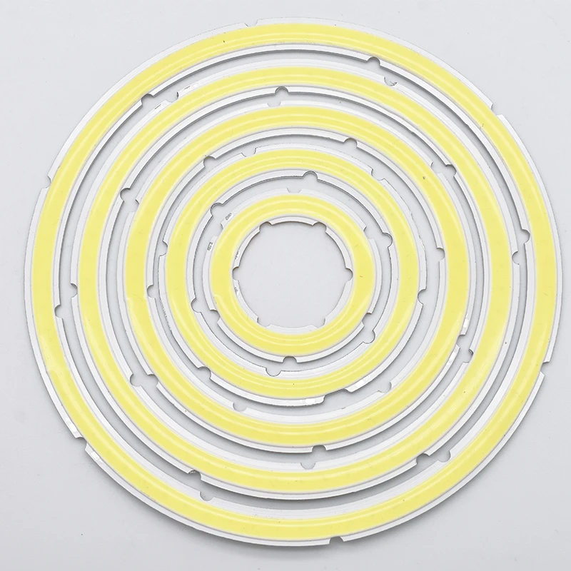 Универсальный 12V 12w 6000k cri 95 высокой мощности cob angel eyes ring chip led для автомобильного освещения