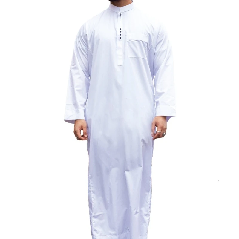 Best Selling Islamic Clothing Men Thobe Muslim Arabic Thobe Wholesale jubba for men islamic men clothing thobe