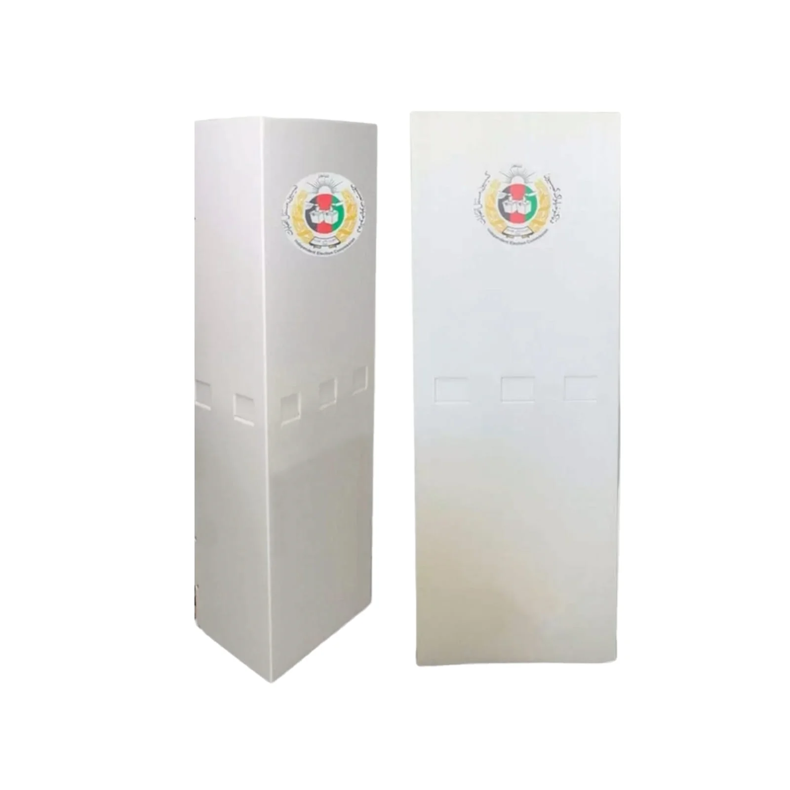 Best Quality Vote Table Voting Stand for PP Hollow Plastic Election Station Foldable PP Board Election Fund  Propoganda Booth