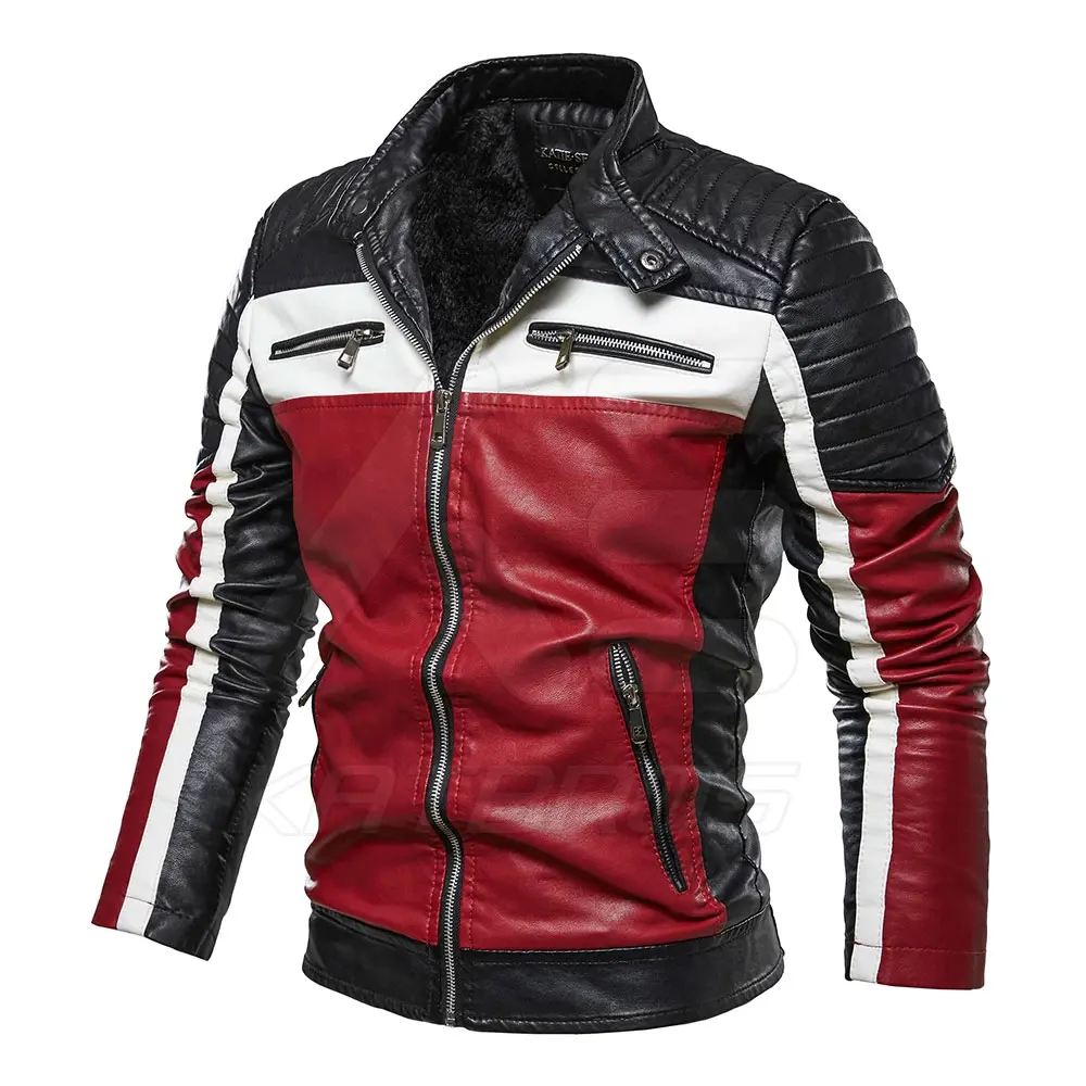 Motorcycle Genuine Leather 100% Waterproof Adjustable Double Cuffs Adjustable Waist Breathable Motorcycle Popular Jacket