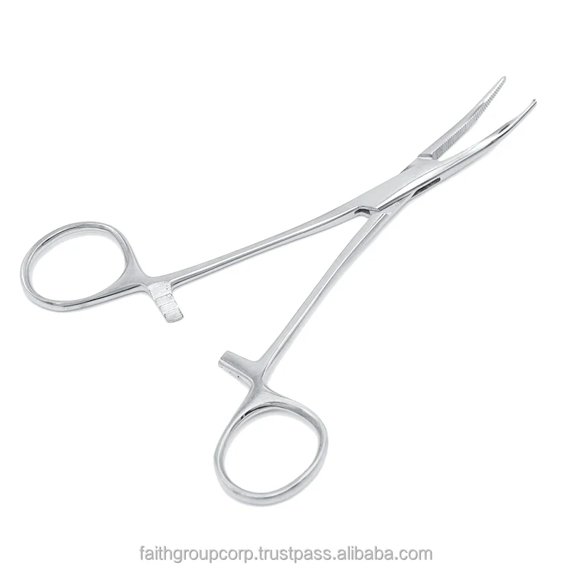 1 Pc Stainless Steel Hemostatic Clamp Forceps Surgical Forceps Surgical Tool Kit Locking Clamps Fishing Pliers