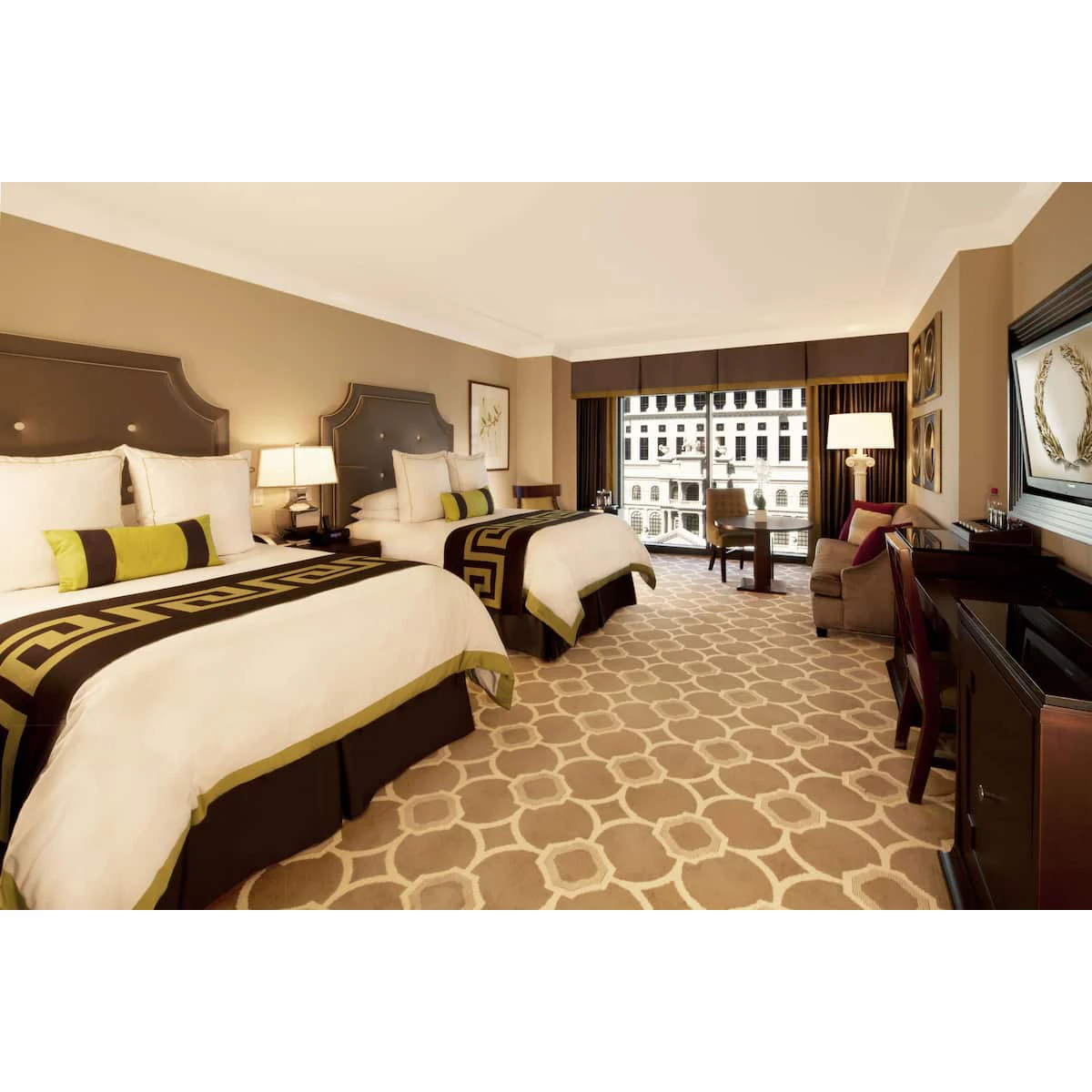 Custom Made Luxury Modern Five Star Hotel Bedroom for Living Room Apartment Villa or Hall Wood Material