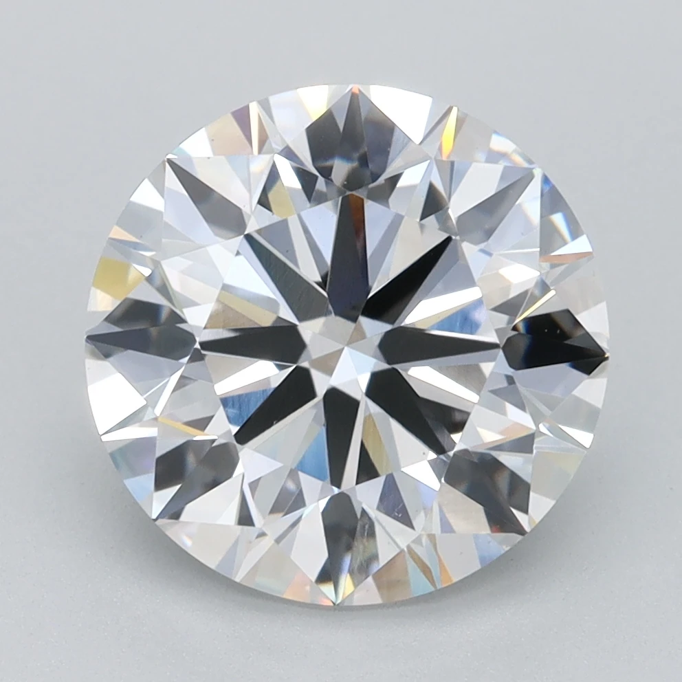 IGI  3.3 ct Lab Grown Diamonds  White Loose Round Shape Lab Diamond E VS1 for Engagement Ring or Jewelry Making