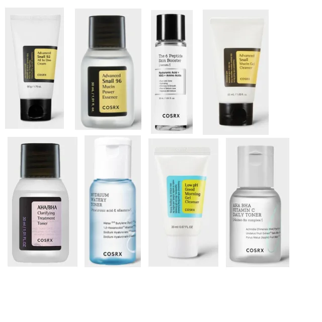 COSRX Korea Skin care Mini, Sample, Miniature, Travel Size Wholesale Made in Korea