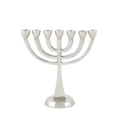New Arrival Elegant Metal Seven Branch Candlestick Latest Design Home Gift Quality Good for Menorah Temple or Decorative Use