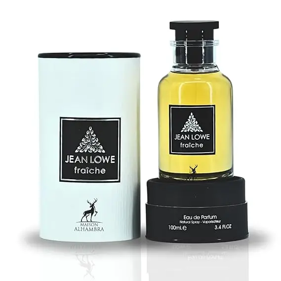 Jean Lowe Fraiche 100ml Eau de Parfum by Alhambra Original Dubai Arabic Unisex Perfume for Men and Women