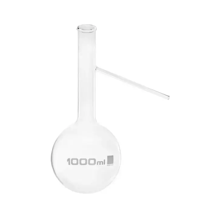 Distilling Flask Standard high quality round bottom borosilicate 3.3 glassware distilling flask Radical Manufacturer