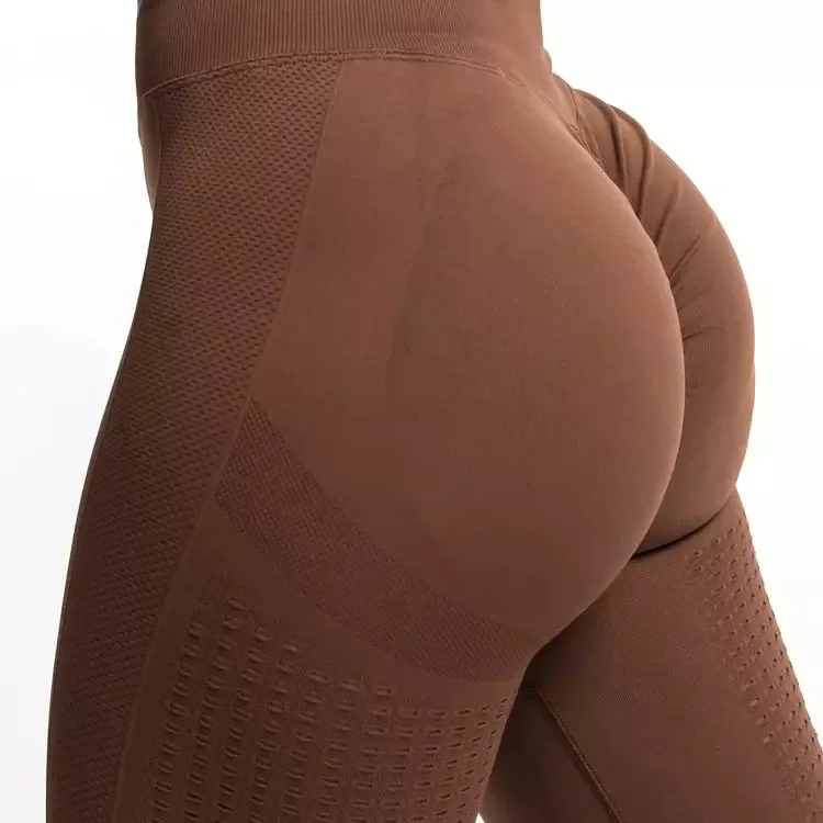 New Design Candy Colors V Cut Waist Yoga Leggings Work Out Clothing Women Compression Gym Yoga Shorts For Women