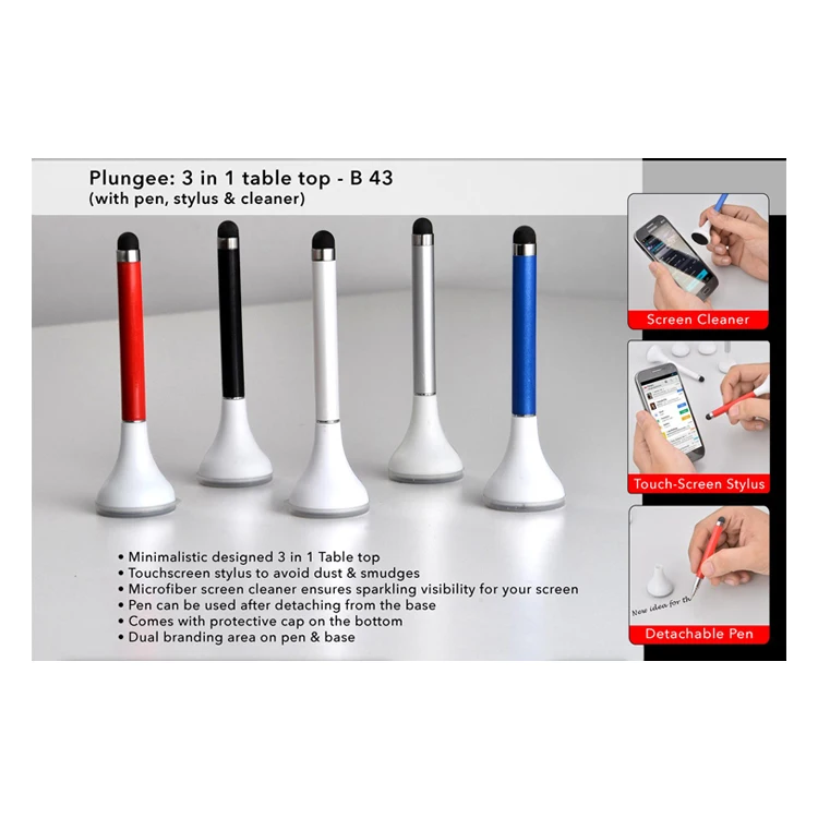Top Listed Supplier Selling Office Use Business and Promotional Gift Plungee 3 in 1 Table Top Gift Set for Sale