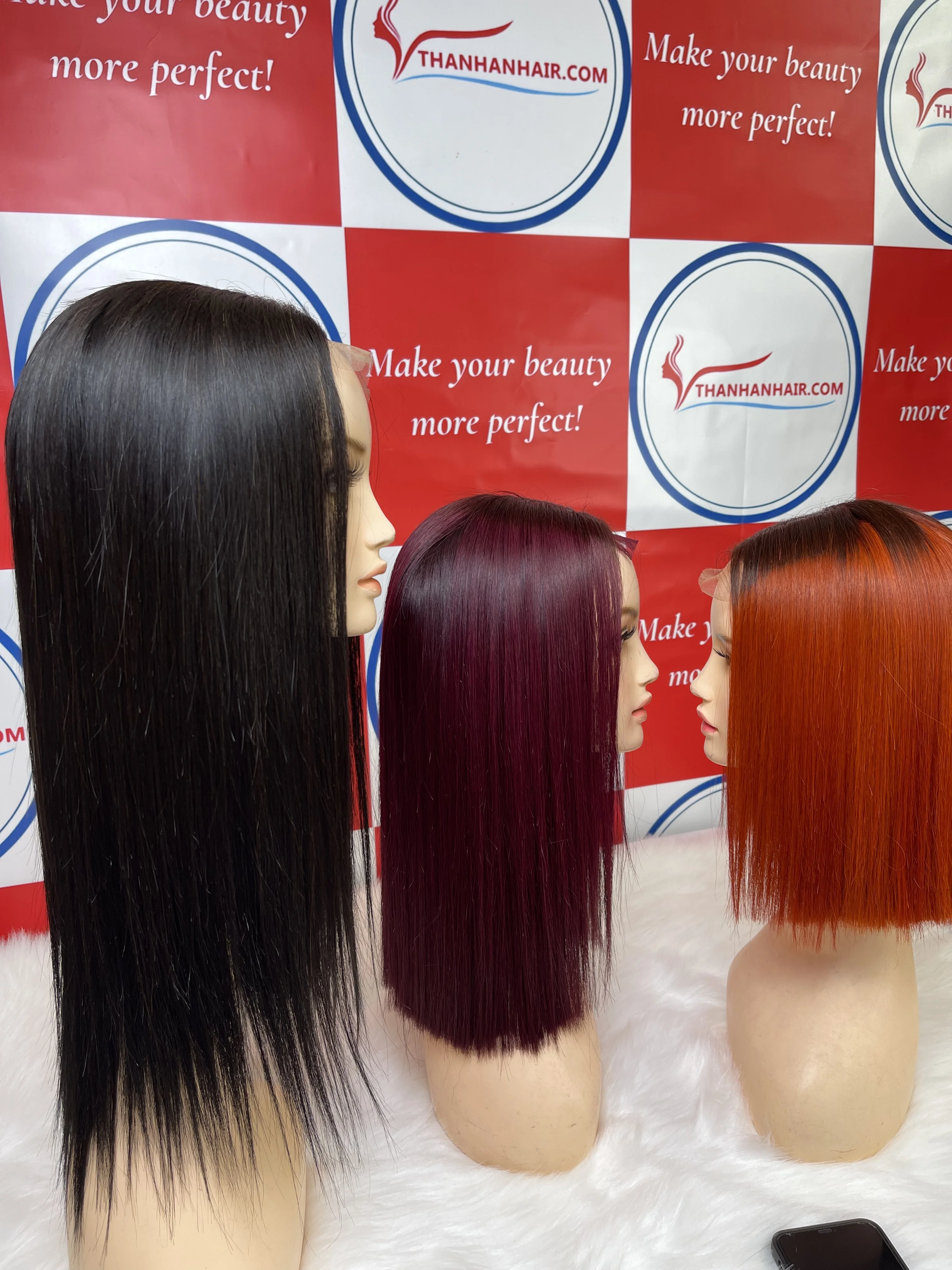 BEST BEAUTY! high quality Wig Hair Extensions Easy to Apply hd lace fit on your skin Ready to Ship