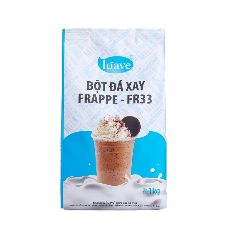 Порошок Frappe FR33 для смузи и напитков смешанные со льдом предотвращает стратификацию насыщенный молочный вкус анти-разделение без трансжиров