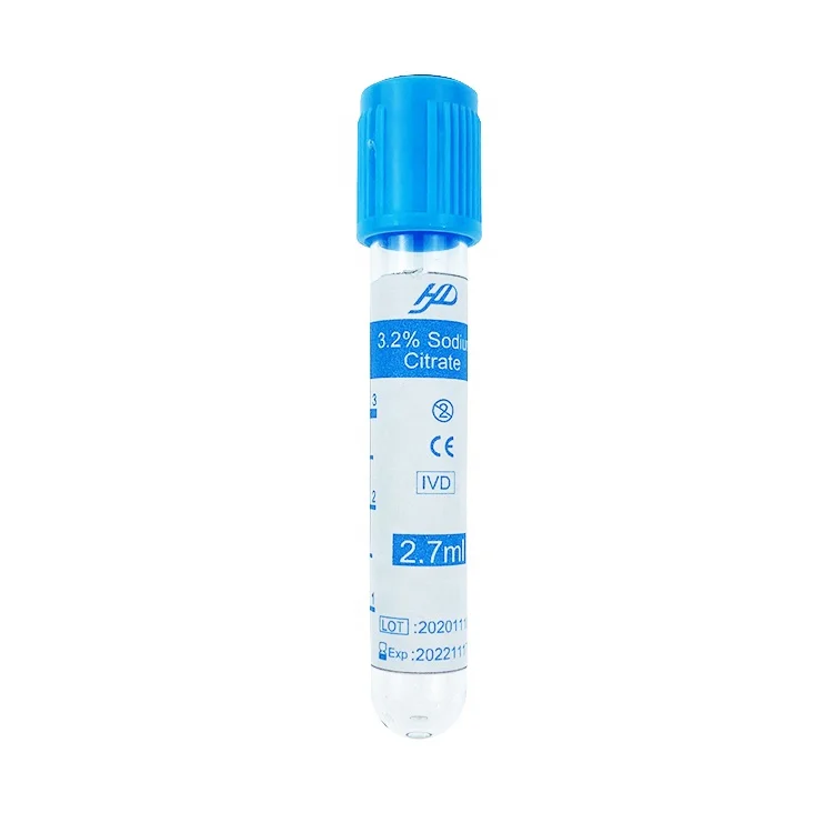 CE ISO Edta K3 Blood Sample Collection Medical Vacuum Blood Test Tube