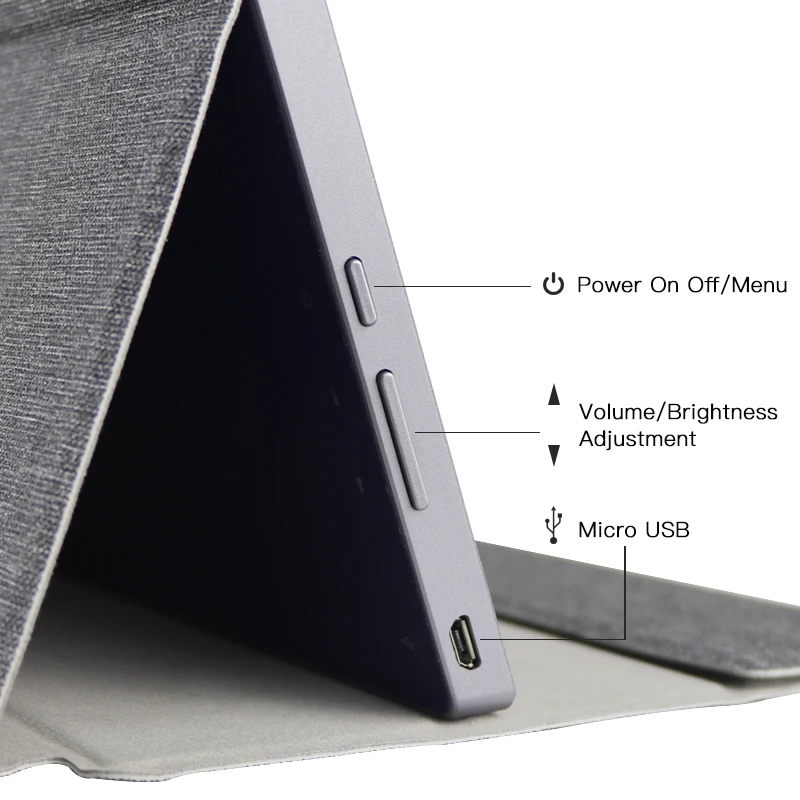 Super Thin 15.6 Inch 4k Ips Screen Gaming Lcd Monitors Type-c Port  Portable Monitor For Laptop Pc Phone Switch