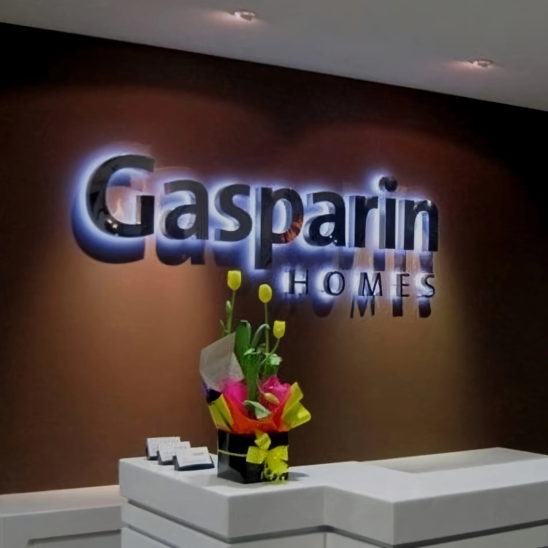 3D Metal Backlit Business Sign Custom Design Personalized Signage outdoor logo illuminated sign LED backlit sign board 3D LED