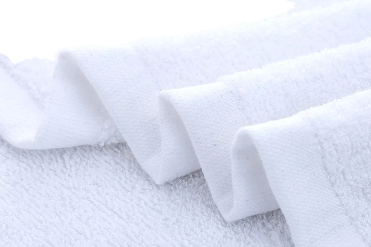 3 Set In 1 Luxury Custom Utopia Turkish Towels in Bulk White 100% Cotton Terry Hotel Bathroom Towels Set hair Salon Towel
