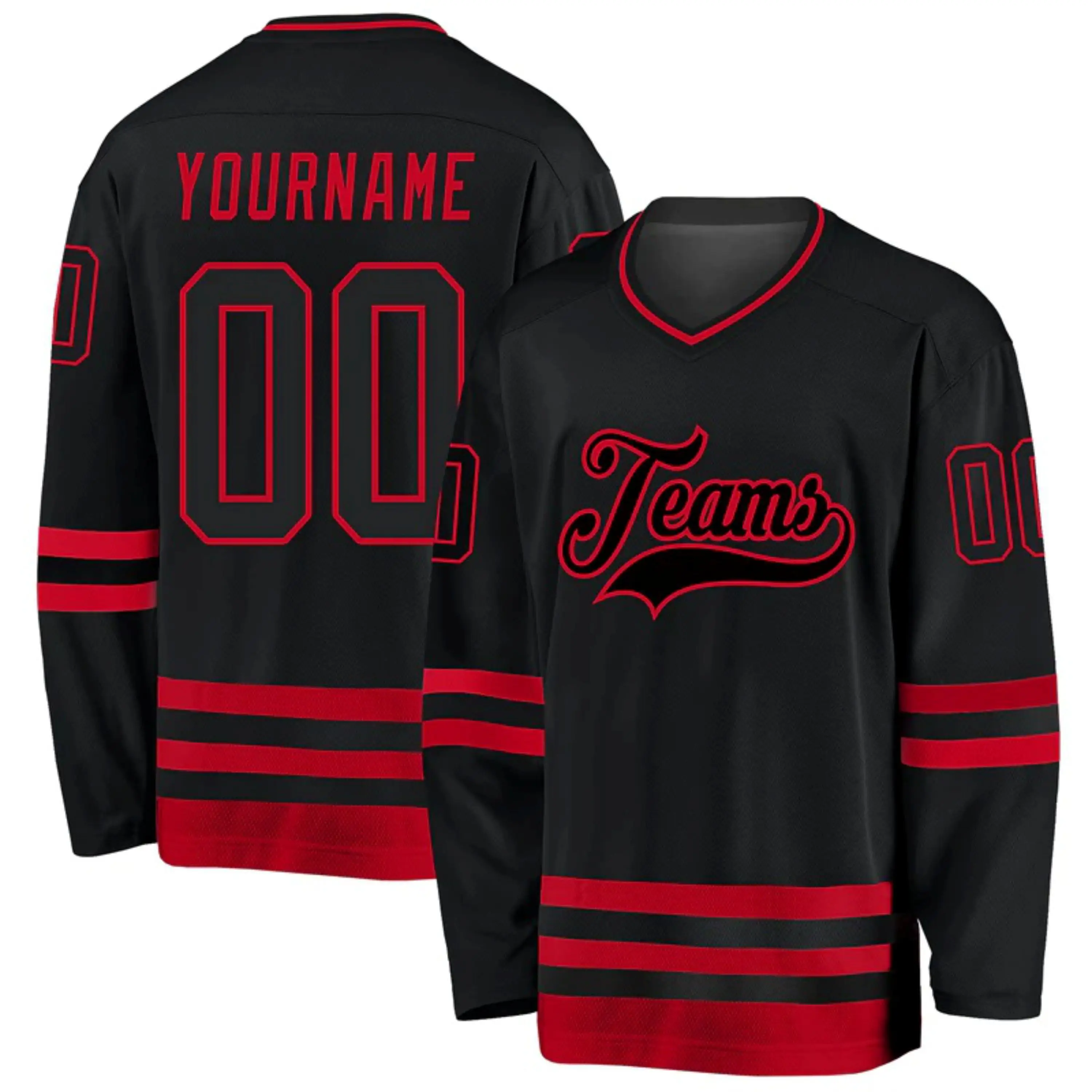 Stylish Authentic Hockey Jersey - Lightweight, Breathable Design Ideal for Teams, Players, and Casual Wear