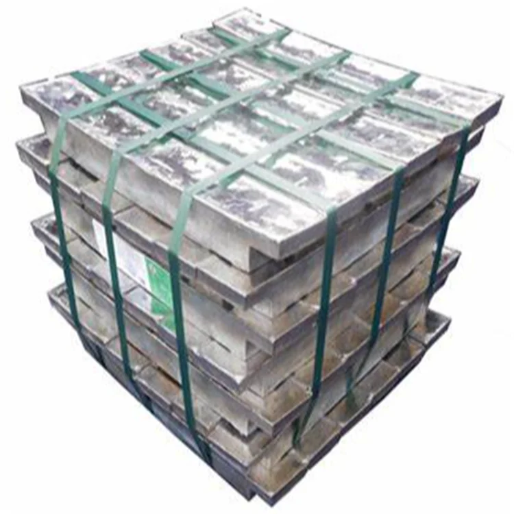 Factory Price Aluminum Alloy Ingot ADC12 99.7 A7 A Grade Aluminum Ingots for for Building Transportation