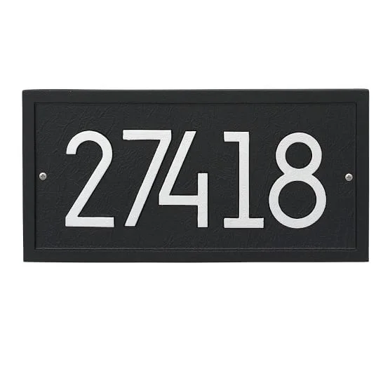Handcrafted Address Wall Plaque Bronze Door Number Plates Custom House Numbers Signs Home Address Plaques for House
