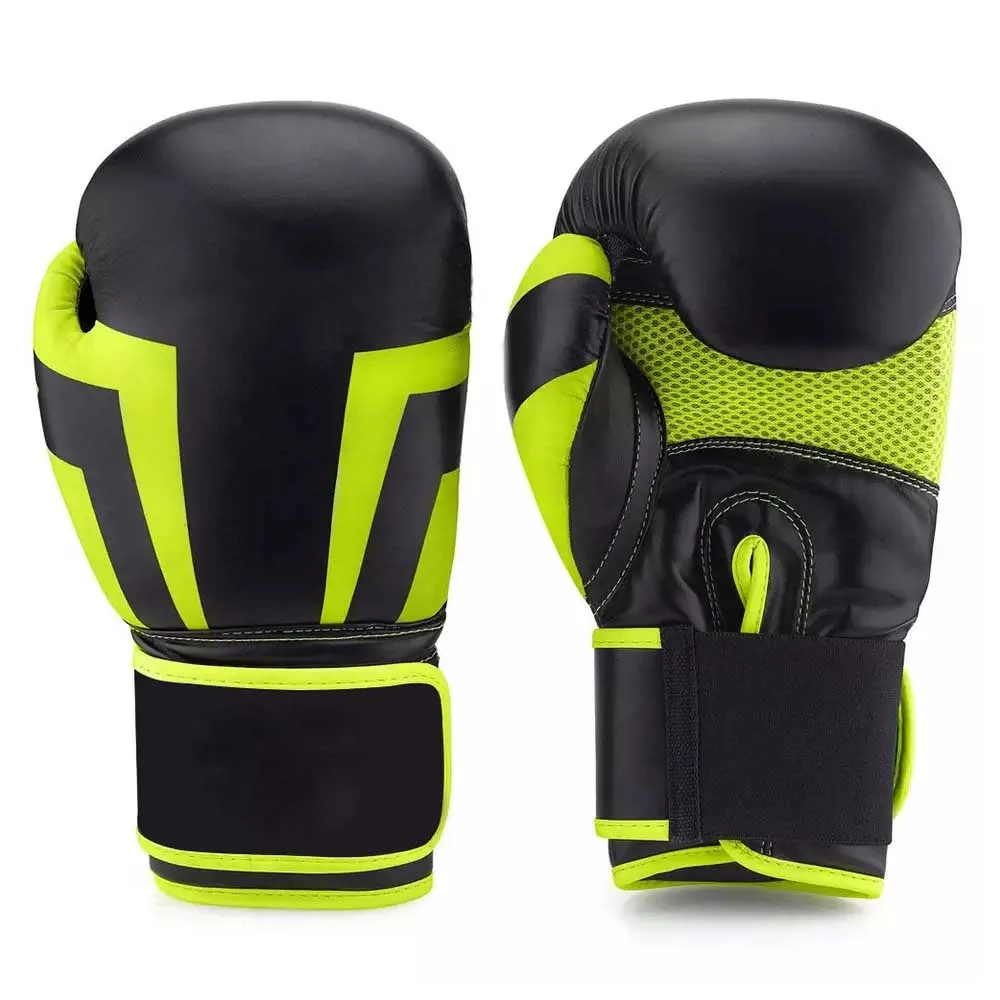 Professional Genuine Leather Training Boxing Gloves Breathable and Comfortable