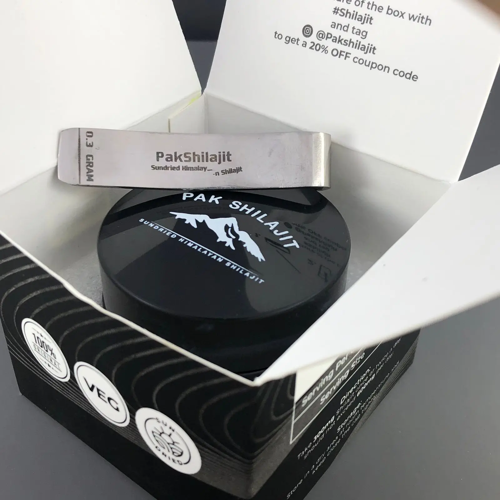 Натуральная Гималайская Смола Shilajit лучшего качества из гималайской смолы Shilajit