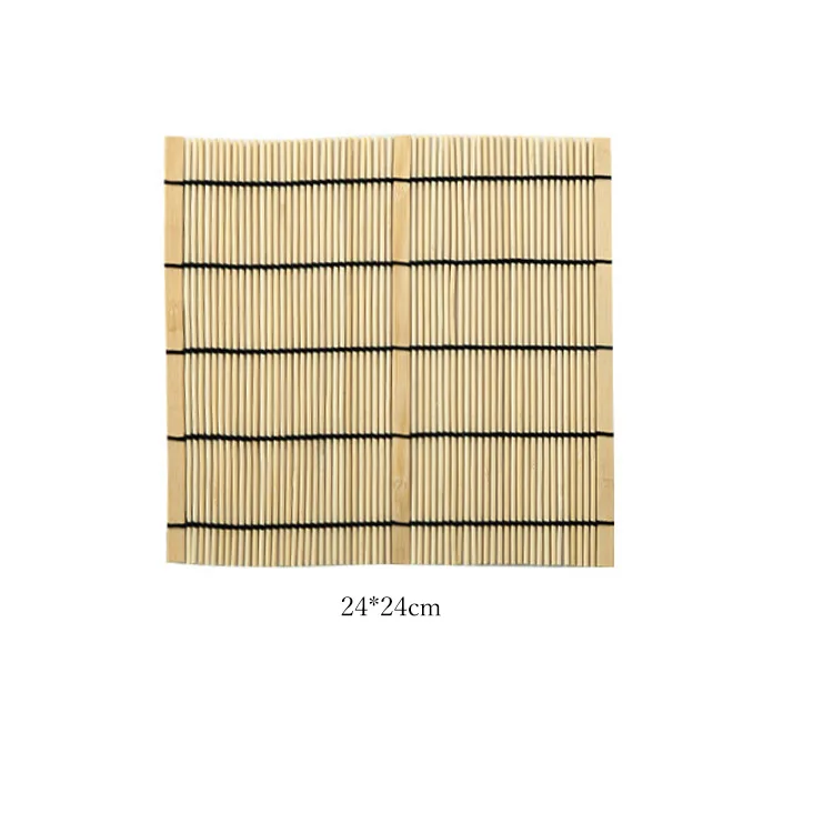 Newell Portable yellow skin sushi  curtain to make sushi tools  Custom bamboo curtain to make nori rice roll curtain sushi mat