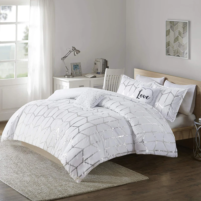 Decorative Throw Satin Cotton Duvet Covers Soft cotton Modern Double Sided Designs Farmhouse Decorative Cushion Cases