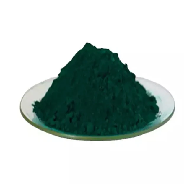 Paint, Ink Coating and Plastic Coloring Usage Ceramic Chrome Oxide 100% Organic Pigment Green 36 Coloring Powder