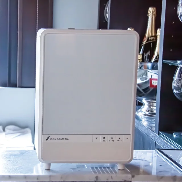 innter tank Stationary type mini ultrasonic hclo machine Japan design HClO water fogger essentials