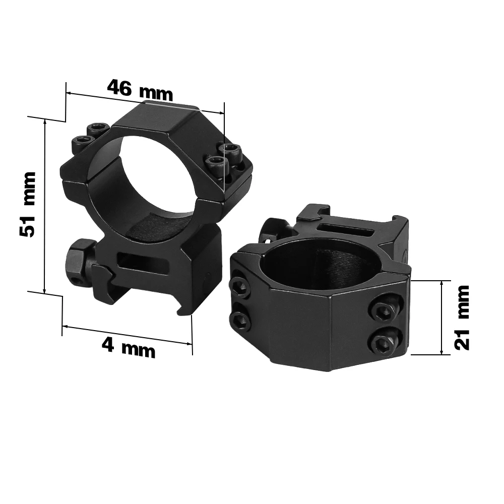 Tactical Scope accessories Wrap Ring Mounts Hunting Equipment SPINA OPTICS Scope Ring Mount