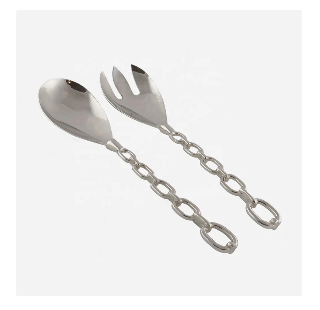 Cheese Set With Gold Plated Handle New Metal Cheese Set of 4 Latest New Flatware In Wholesale Price New Cheese Fork