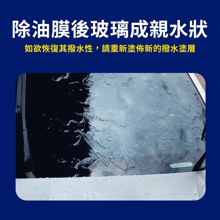 Gain Perfect Clarity with Detailing Glass Oil Film Remover