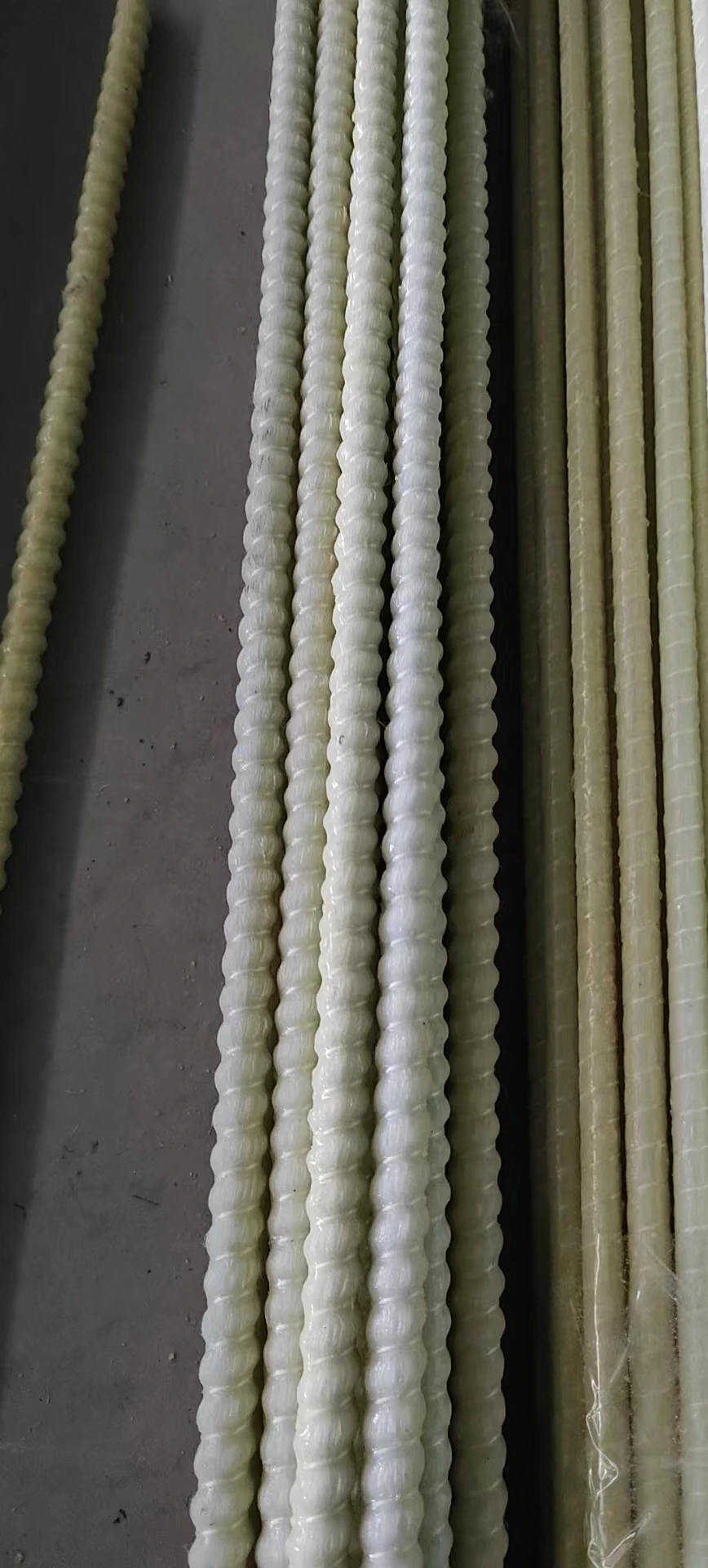 Fiberglass rod / Glass Fiber Rod corrugate Rebars