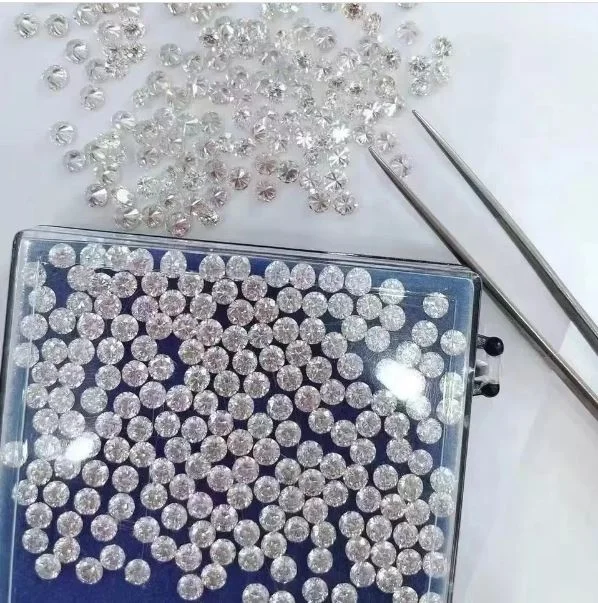 100% Natural Loose Diamonds Good Quality VVS Clarity 1.50-1.65mm Melee DEF Color Real Diamond stone Full Stock for Sale
