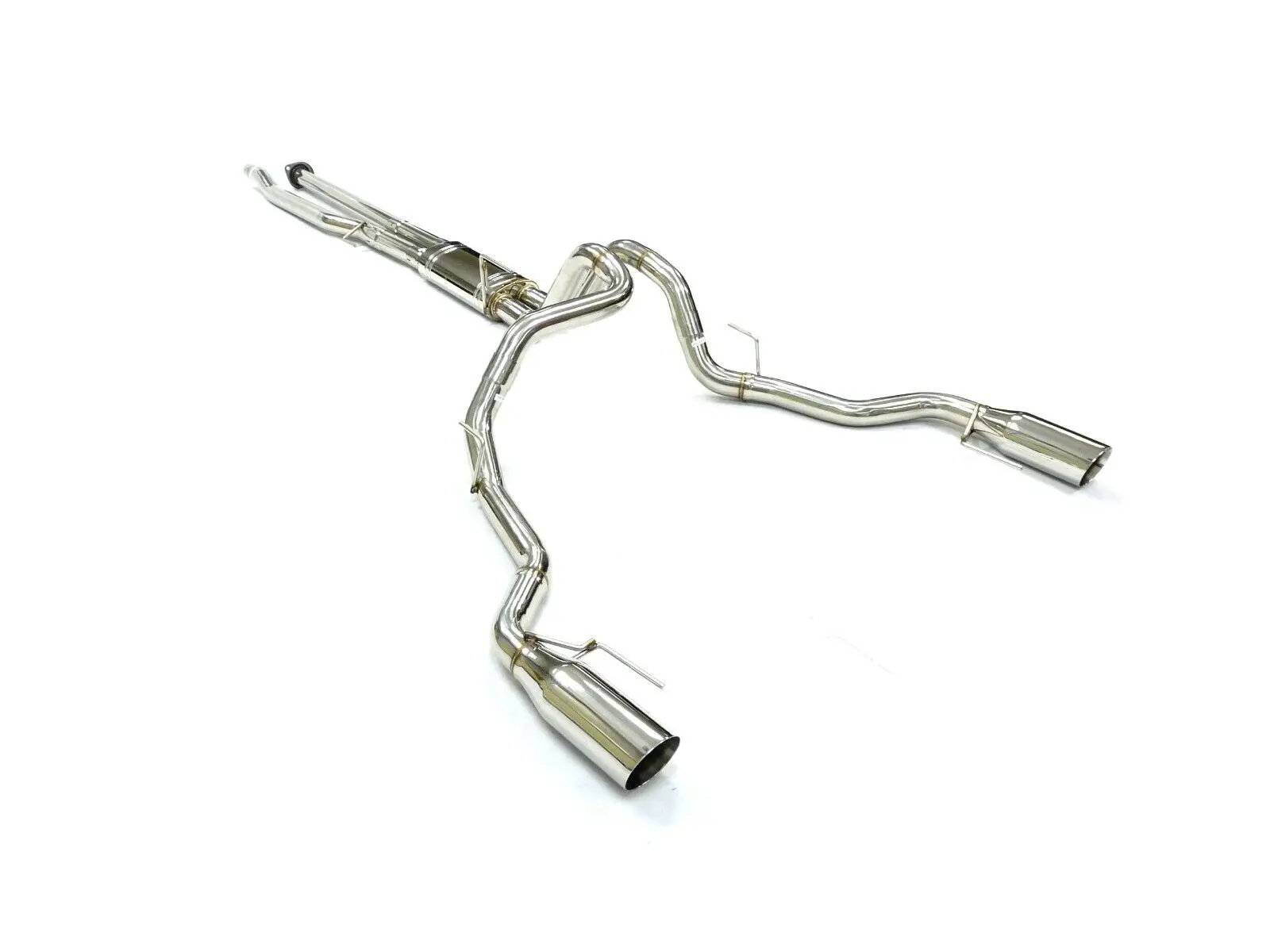 17UP F150 raptor 4 DOOR 3.5TT  CATBACK EXHAUST FOR FORD