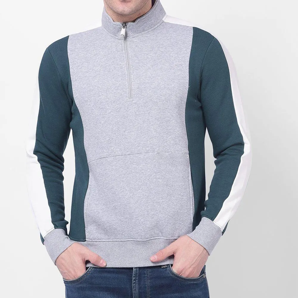 Hot Selling Price Sweatshirts Slim Fit Men Sweatshirts For Casual Wear Comfortable Pullover Half Zipper Sweatshirts