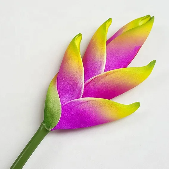 Premium Product of heliconia Lobster-claws Foam Flower with unique tattoo print pattern