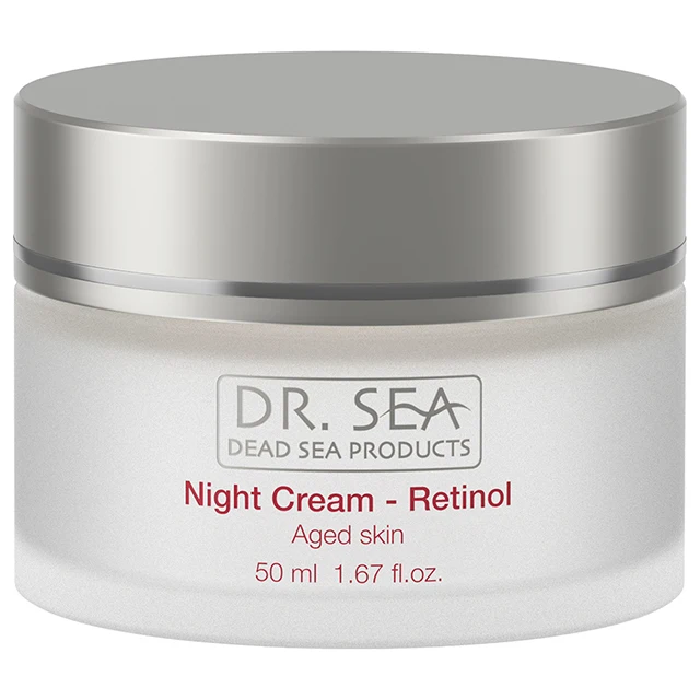 Dr. Sea Products Retinol Night Cream 50ml Daily Use for Adults and Aged Skin Fast Delivery Effective Treatment for Skincare