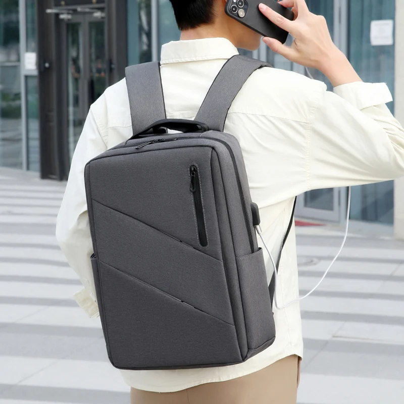 OEM ODM Backpack Laptop Leather Men Luxury For Men Business Bag Ready Export Shipping Ready Export From Vietnam Manufacturer
