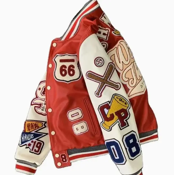 High Street College Bomber Men Varsity Baseball Jacket Starter Jacket Men in High Quality MS-LJ-0035