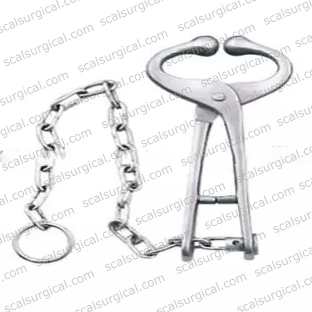 Hot Sale Veterinary Instruments Animal Product Paws Claws Vet Bull Holder With chain Cattle Bull