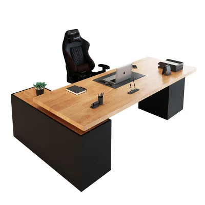 Modern Office Furniture Boss Desk Table Manager CEO Luxury Desk Boss Table For Office Executive Office Desk