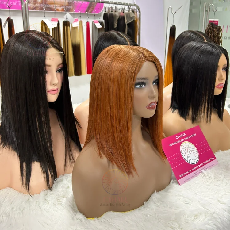 Preco Por Atacado кружево де Cabelo Humano Melhor Qualidade натуральное Оригинальное Curto Desenho Duplo