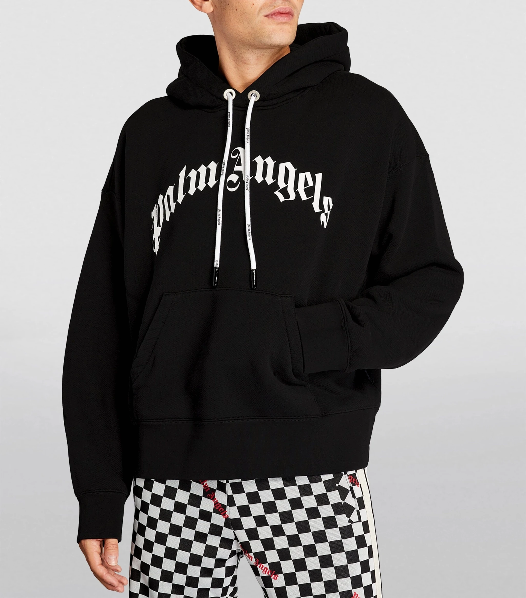 Low MOQ Oversized Palm Angle Hoodie Heavyweight Fuzzy Yellow Full Pullover Cool Palm Angles Hoodie For Men 2023