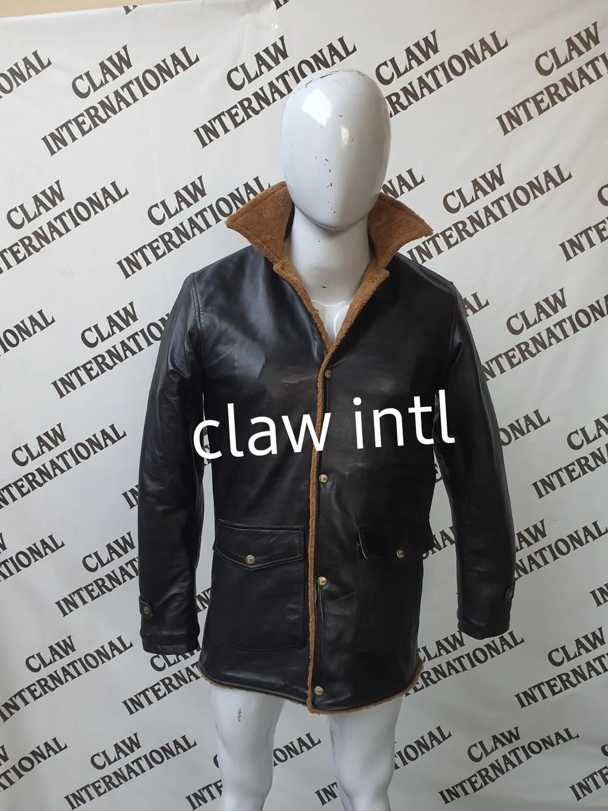 2022 Genuine Shearling Coat Men Real Natural Sheepskin Winter B3 Bomber Jacket customised jackets wholesale