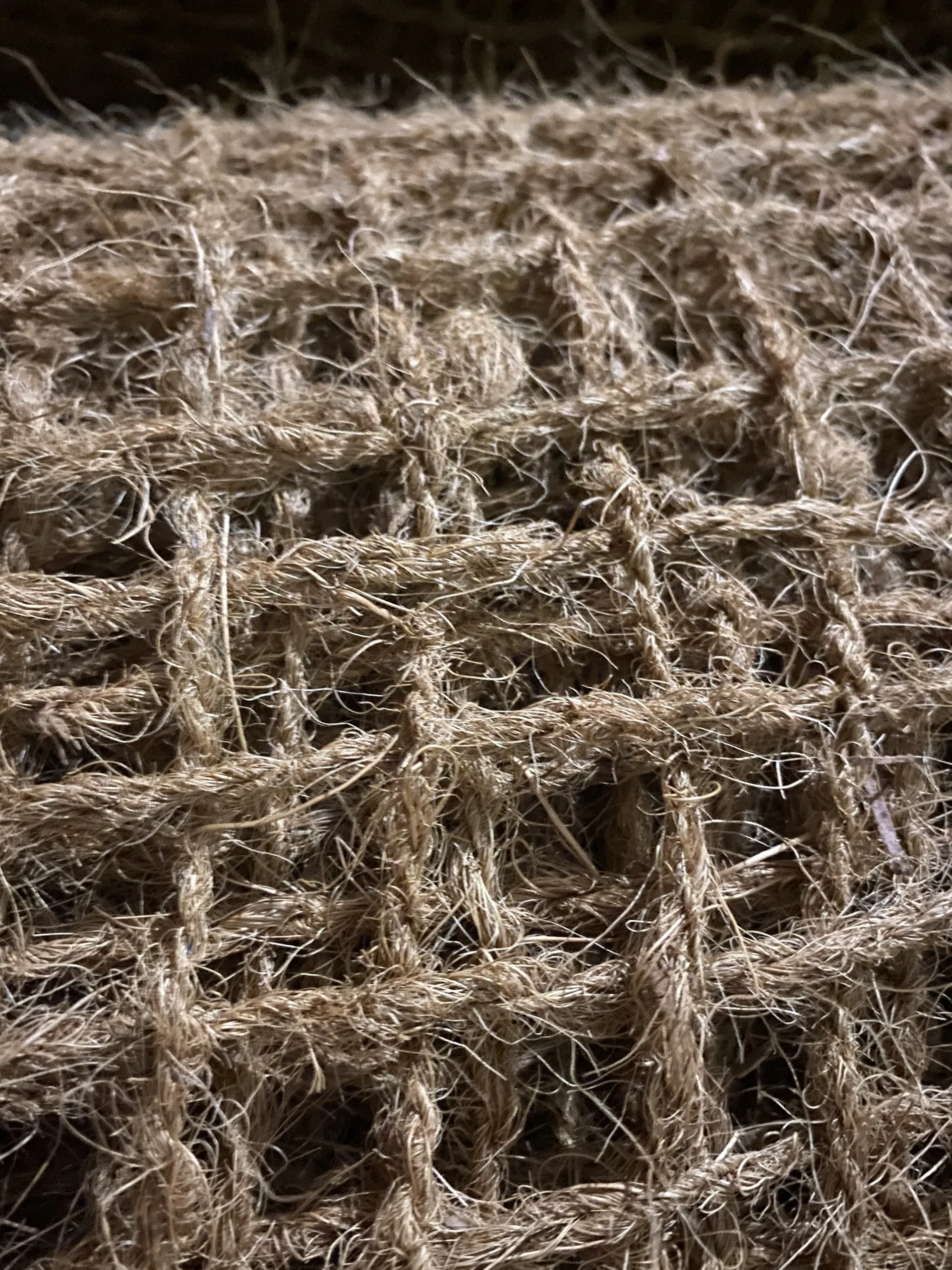 Brown Coir Net With Many Sizes Coconut Fiber Netting Made In Viet Nam By Vigi Farm