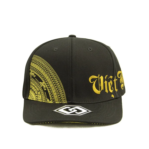 Вьетнамская фабрика ODM индивидуальные плоские полевые вышитые бейсболки Пользовательские спортивные шляпы с логотипом кепки в стиле хип-хоп