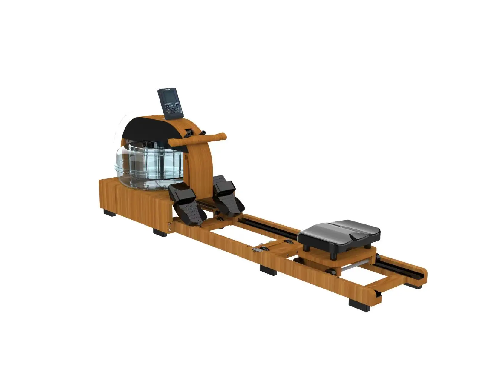 Hot Selling High Quality Commercial Water Wooden Rower Gym Club Rowing Machine Fitness equipment