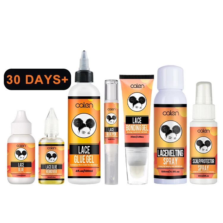 38ml Extreme Hold Fast Dry Hold Natural Ingreidnets Hair Glue Waterproof Lace Wig Adhesive Clear Lace Glue