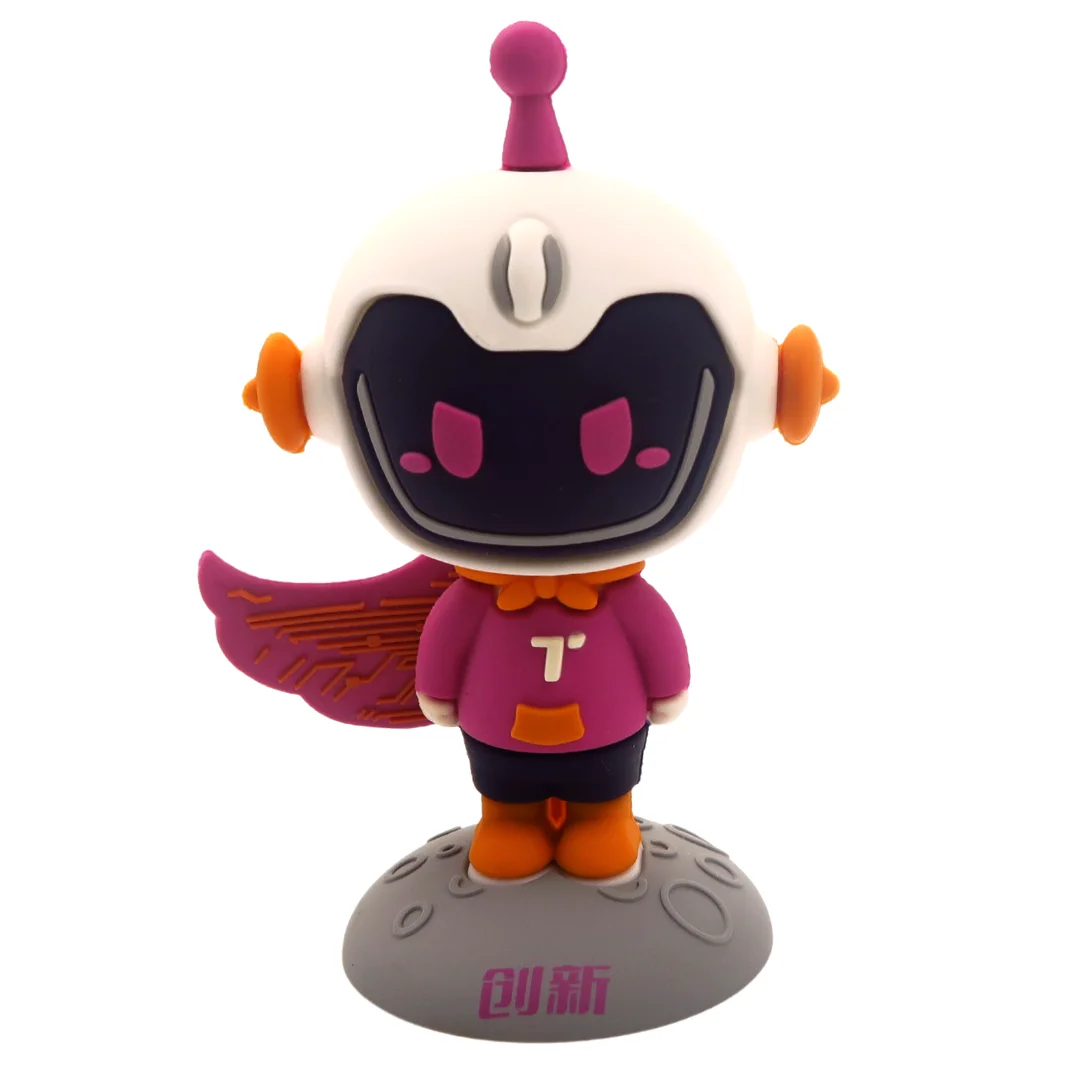 Wholesale Cheap Custom Design Promotional Toys Soft PVC Keychain Movie Action Figure